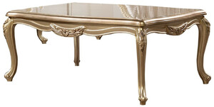 Casa Padrino Luxus Barock Couchtisch Gold - Rechteckiger Barockstil Wohnzimmertisch - Barockstil Wohnzimmer M�bel - Barock M�bel - Luxus M�bel im Barockstil - Edel & Prunkvoll