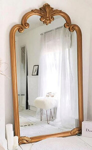 Casa Padrino Luxus Barock Spiegel Kupfer - Prunkvoller italienischer Barockstil Wandspiegel - Handgefertigte Luxus M�bel im Barockstil - Prunkvolle Barock M�bel - Made in Italy - Luxus Qualit�t