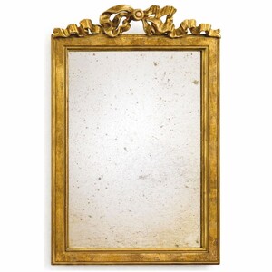 Casa Padrino Luxus Barock Spiegel Antik Gold H. 52 cm - Barock M�bel - Made in Italy