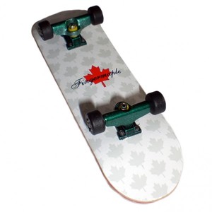 Fingermaple Profi Fingerboard Komplettboard aus Holz Green/Black - Made in USA - Luxury Edition - Absolutes Profi Finger