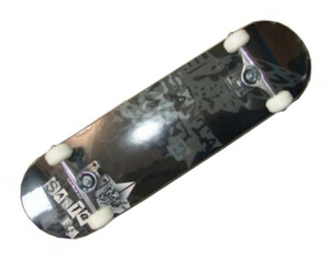 Santa Fe Skateboard Komplettboard Black - Profi Board komplett - 8.0 inch