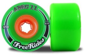 ABEC 11 Classic FreeRide 81A 77mm Rollen (4 Stck)