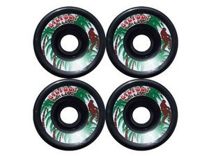Big Foot Longboard Wheels Schwarz 70mm/78a Rollen Wheel Set