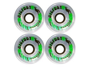 Big Foot Longboard Wheels Klar 70mm/78a Rollen Skateboard Wheel Set