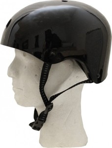 MySkatebrand Skateboard Helm Schwarz - Bmx, Inliner, Longboard Helm - Schutzausrstung Skateboard Helm