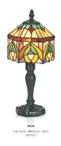 Handgefertigte Tiffany Tischleuchte H�he 32 cm, L�nge 14 cm - Leuchte Lampe