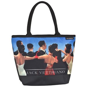 Designer Shoppertasche mit dem Motiv des schottischen Knstlers Jack Vettriano Walzer - Elegante Tasche - Luxus Design