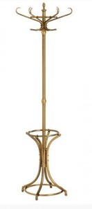 Casa Padrino Designer Luxus Garderobenst�nder London - Edelstahl - Messing Finish
