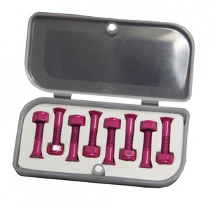 Skateboard Schrauben Inbus  1.0 Inch Pink