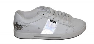Osiris Skateboard Schuhe Volley Girls White / Silver Sneakers Shoes