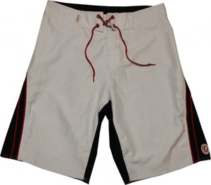 Redley Skateboard Herren Badeshorts White/ Black Boardshorts Boardshort Board Short