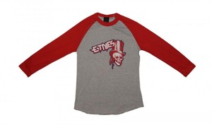 Etnies Skateboard Damen T-Shirt Journey Raglan Grey/Red