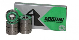 Koston Titanium Skateboard Kugellager Set (8 Kugellager) Silver
