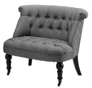 Luxus Barock Salon Sessel Paris mit Fischgratmuster schwarz/weiss aus der Luxus Kollektion von Casa Padrino - Hotel Cafe Restaurant M�bel Einrichtung