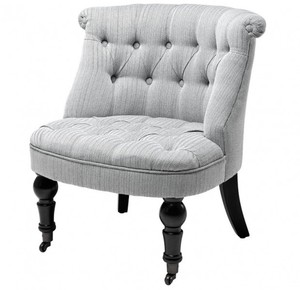 Luxus Barock Salon Stuhl Paris mit Fischgratmuster weiss/schwarz aus der Luxus Kollektion von Casa Padrino - Hotel Cafe Restaurant Mbel Einrichtung