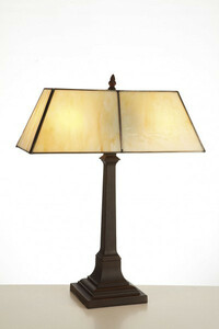 Tiffany Hockerleuchte Tischleuchte Hhe 50 cm, Breite 40 cm - Leuchte Lampe - Stilvoll