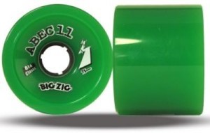 ABEC 11 Longboard Rollen Set Classic BigZigs 81A 75mm (4 St�ck)