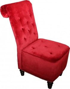 Casa Padrino Designer Chesterfield Esszimmer Stuhl Bordeaux Rot / Braun 