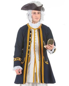 Edler Piratenmantel Admiral - Larp Kleidung - Mantel Pirat Mittelalter Barock Renaissance Bekleidung Kostüm Authentisch