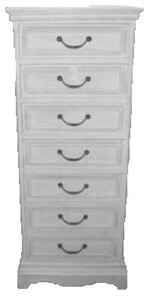 Casa Padrino Landhaus Stil Schrank mit 7 Schubladen Shabby Chic