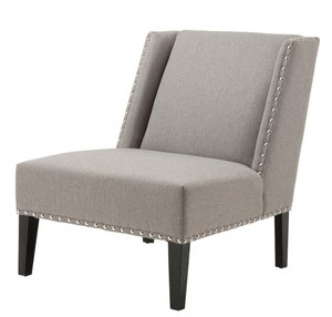 Casa Padrino Luxus Art Deco Sessel Grau-Braun -  Jugendstil Belle Epoche - Luxury Collection