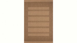 Casa Padrino Teppich Mediterran Braun - Designer Teppich
