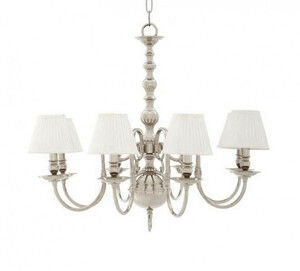 Casa Padrino Luxus Kronleuchter - Luxus H�ngeleuchte Nickel Durchmesser 85 x H 75 cm