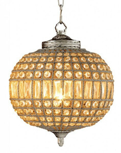 Casa Padrino Luxus Kronleuchter - Luxus H�ngeleuchte Nickel Durchmesser 38 x H 45 cm