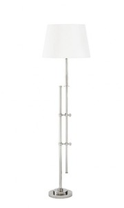 Casa Padrino Luxus Stehleuchte Nickel - Luxus Hotel Restaurant Leuchte