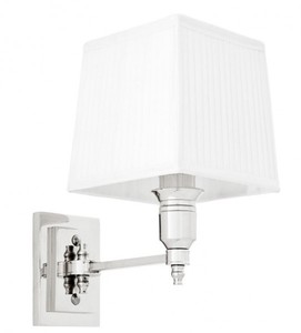 Casa Padrino Luxus 1er Wandleuchte Nickel - Luxus Qualit�t