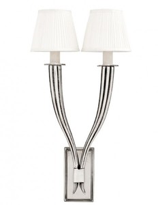 Casa Padrino Luxus Wandleuchte Antik Silber Durchmesser 30 x 16,5 x H 56,5 cm - Luxus Qualit�t