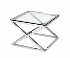 Casa Padrino Luxus Art Deco Designer Beistelltisch 65 x 65 x H. 49 cm - Luxus Qualit�t