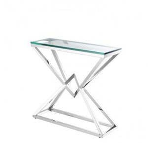 Casa Padrino Luxus Konsole 90 x 30 x H. 82 cm - Luxus Konsole