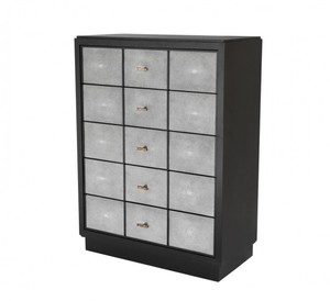 Casa Padrino Luxus Mahagoni Kommode 96,5 x 47,5 x H. 130 cm - Luxus Hotel Mbel