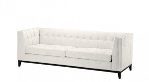 Casa Padrino Luxus Sofa Wei� - Wohnzimmer M�bel