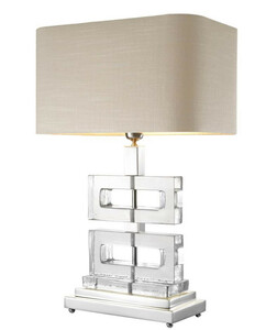 Casa Padrino Luxus Tischleuchte 45 x H. 70 cm - Designer Tischleuchte