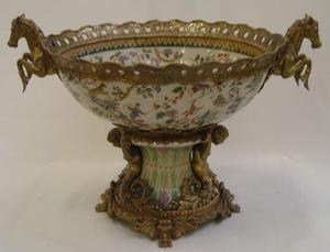 Casa Padrino Luxus Barock Porzellan Sch�ssel - Luxus Edition