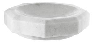 Casa Padrino Designer Marmor Schale Wei 25 x 25 x H. 7 cm - Luxus Qualitt