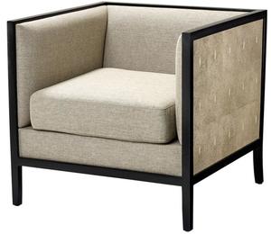 Casa Padrino Luxus Sessel Grau - Designer Hotel M�bel