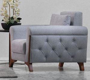 Casa Padrino Designer Club Sessel Hamburg Taupe-Grau - Hotel Mbel