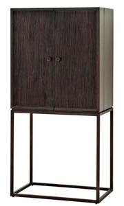 Casa Padrino Designer Weinschrank 81,5 x 50,5 x H. 168 cm - Luxus Kollektion