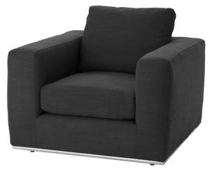 Casa Padrino Luxus Sessel Schwarz 94 x 100 x H. 76 cm - Hotel Sessel Mbel