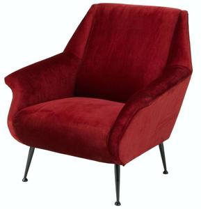 Casa Padrino Luxus Sessel Rot 88 x 80 x H. 91 cm - Designer Club M�bel