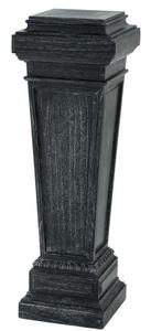 Casa Padrino Designer S�ule / Beistelltisch 38 x 38 x H. 114 cm - Luxus M�bel Grau