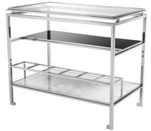 Casa Padrino Designer Beistelltisch 85 x 50 x H. 72,5 cm - Luxus Kollektion