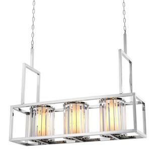 Casa Padrino Luxus Kronleuchter Silber 120 x 32 x H. 98 cm - Hotel Restaurant M�bel