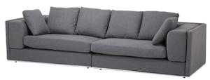 Casa Padrino Sofa Grau 290 x 111 x H. 80 cm - Luxus Kollektion