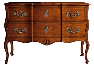 CPBlack Luxus Barock Kommode by Casa Padrino Braun