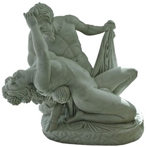 Casa Padrino Antik Stil Marmor Skulptur Grau 110 x H. 115 cm