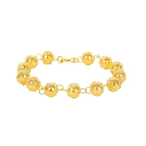 Casa Padrino Armband Contas de Viana aus Vergoldetem Silber